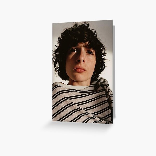 finn wolfhard Greeting Card