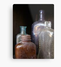 Bottled History Metal Print