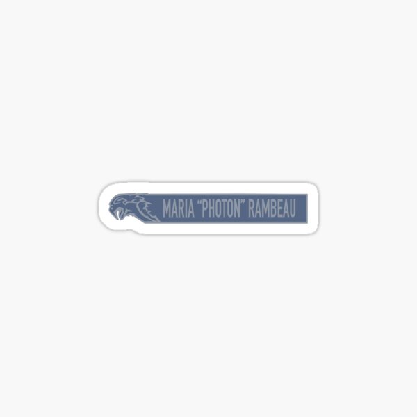 Maria Photon USAF Sticker Sticker