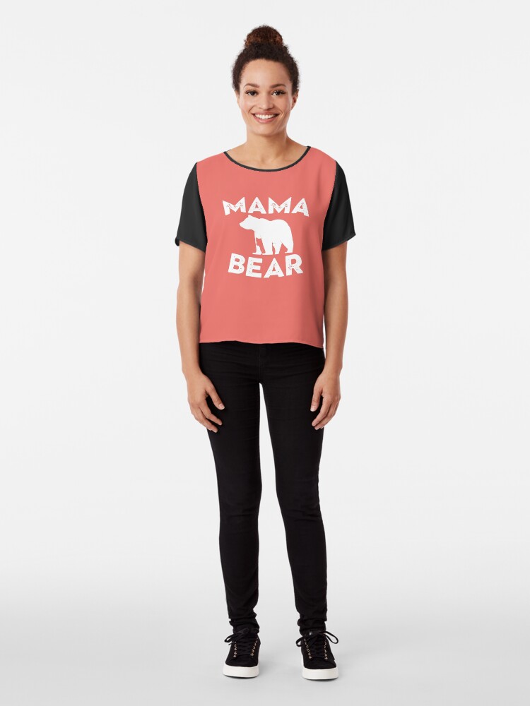 Alternate view of Mama Bear and Baby Bear Chiffon Top