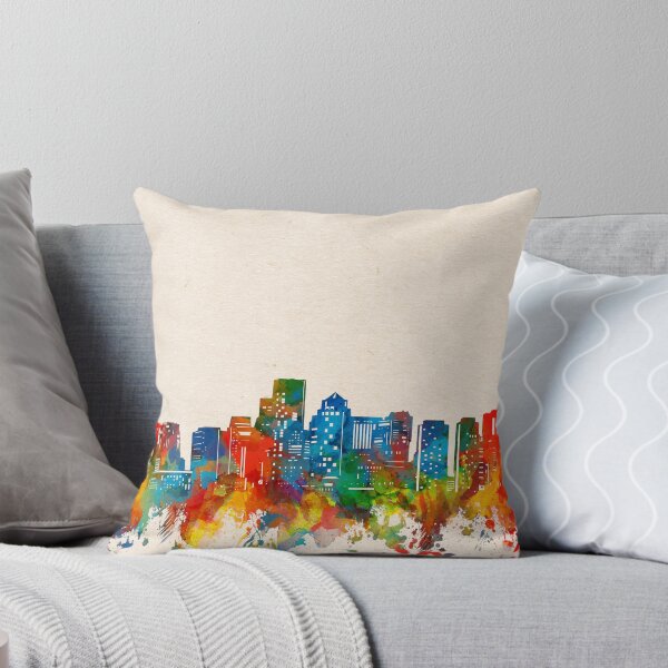 Artikelvorschau, Boston Skyline entworfen und verkauft von BekimART.