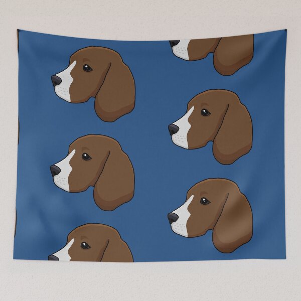 Artikelvorschau, Hund, Beagle, Kopf, Comic entworfen und verkauft von nijess.