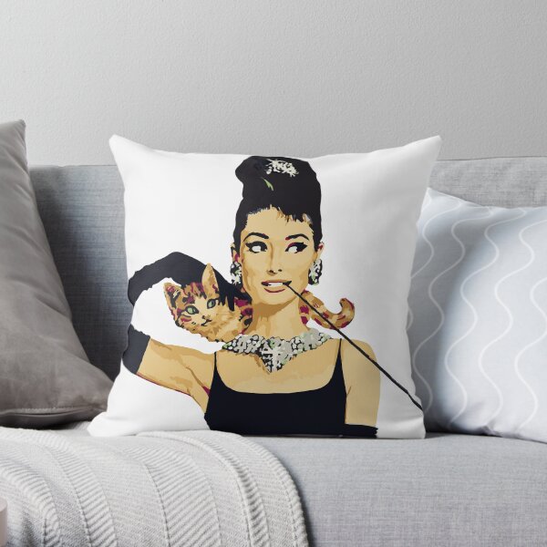 Frühstück bei Tiffanys | Audrey Hepburn Dekokissen