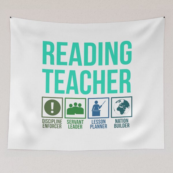 Item preview, Best ReadingTeacher gift idea for Christmas Birthday Teacher's day mother's day or father's day designed and sold by LoveEveryWear.