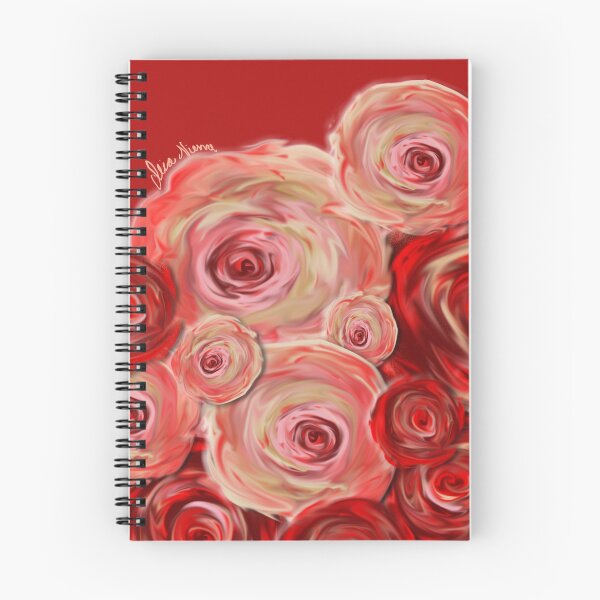 Item preview, Red and pink red flowers by mjvision Mia Niemi designed and sold by mjvisiondesign.