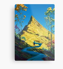 Path to the top Metal Print