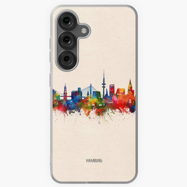 Item preview, hamburg skyline designed and sold by BekimART.