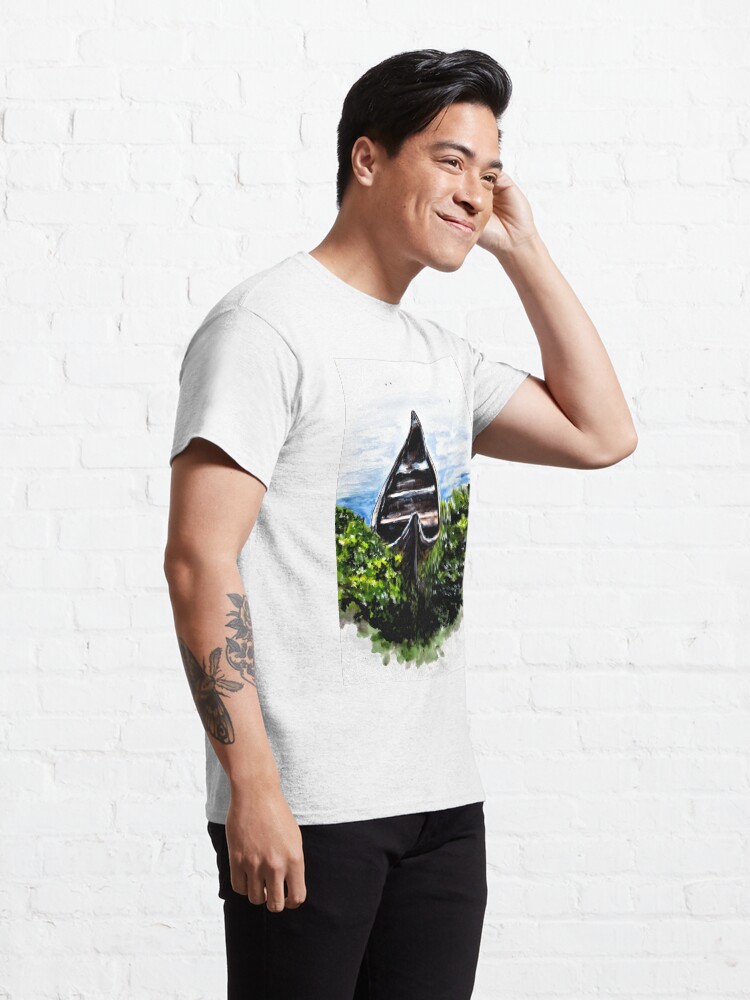 Alternate view of Hidden River Boat Classic T-Shirt