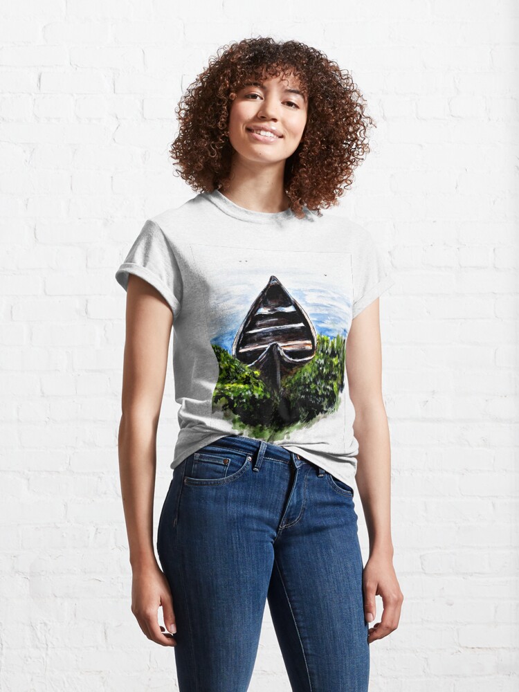 Alternate view of Hidden River Boat Classic T-Shirt