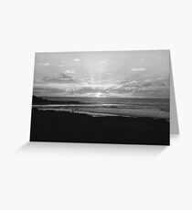 Sunrise at Lake Conjola Greeting Card