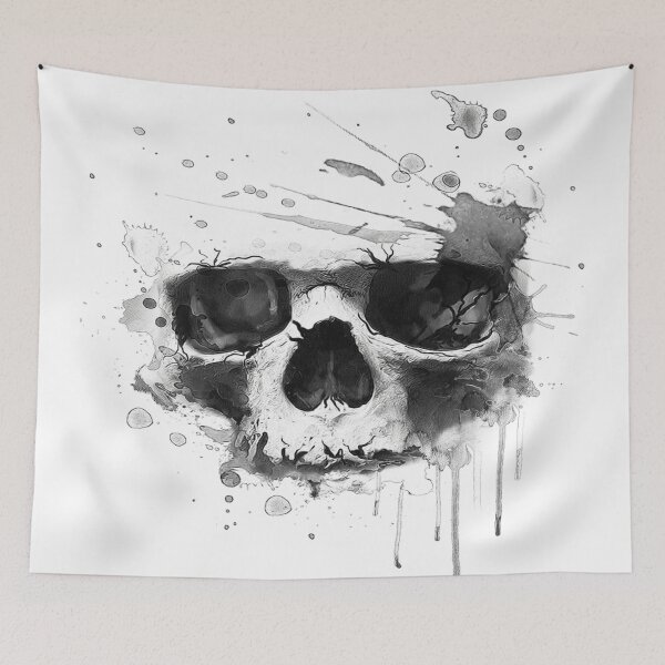 Item preview, Skull Watercolor designed and sold by Sandwhit.