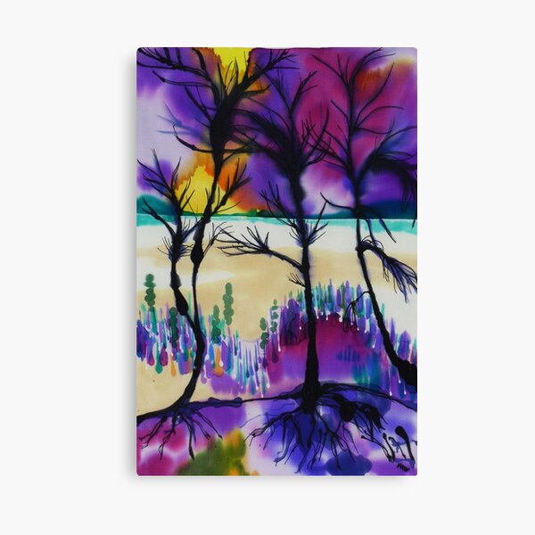 The pond Canvas Print