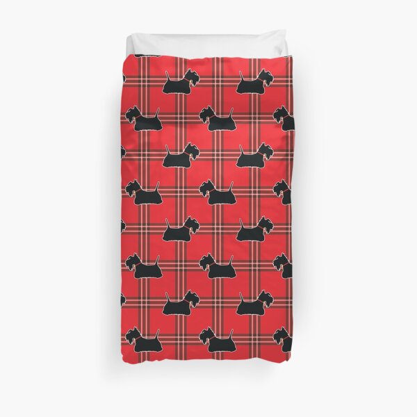 Scottie Dogs Duvet Cover