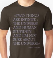 Albert Einstein Quote Unisex T-Shirt