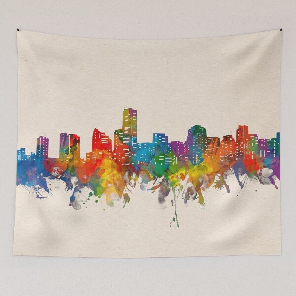 Item preview, miami skyline designed and sold by BekimART.