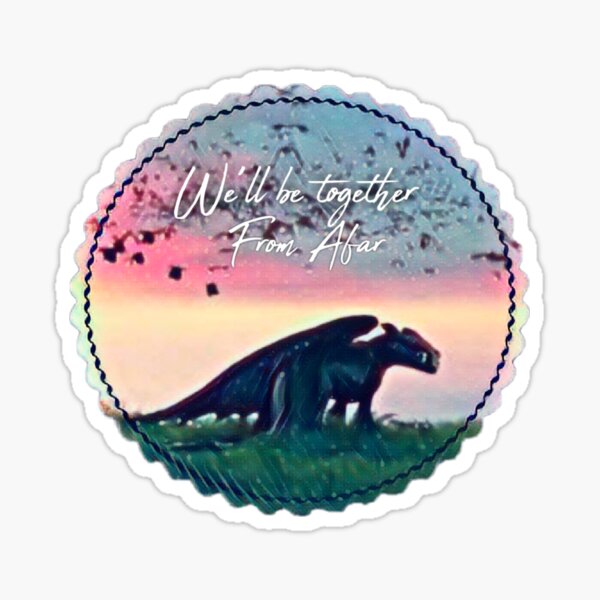 Together From Afar Sticker