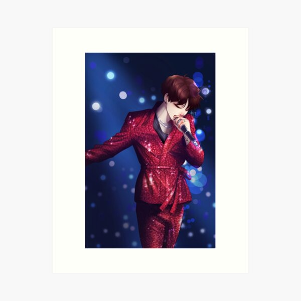 BTS J-hope Dynamite Art Print BTS Jhope Fanart BTS Gift -  Israel