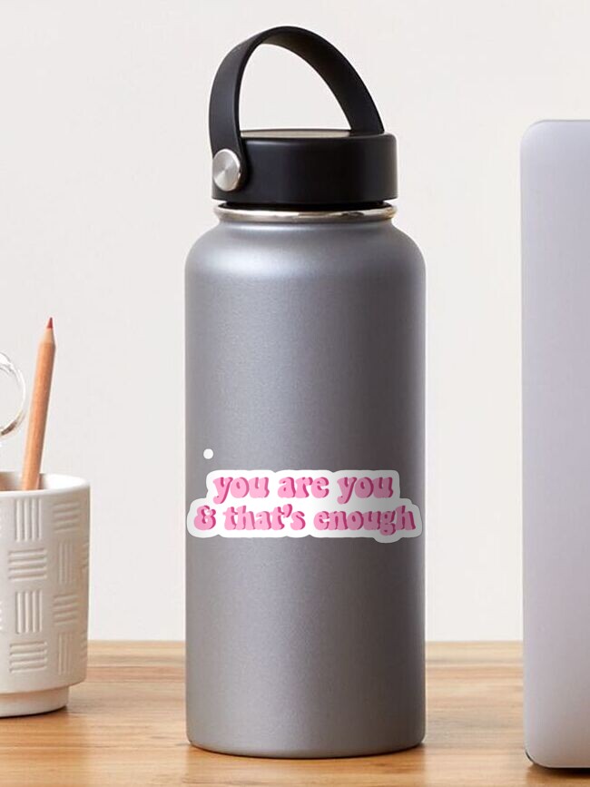Thumbnail 1 of 3, Sticker, you’re enough designed and sold by elizasugi.