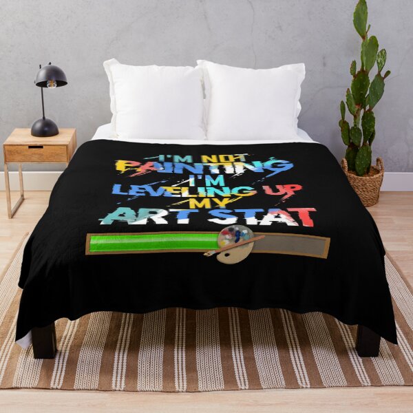 Item preview, Artist Painter design Levelling Up My Art Stat designed and sold by phoxydesign.