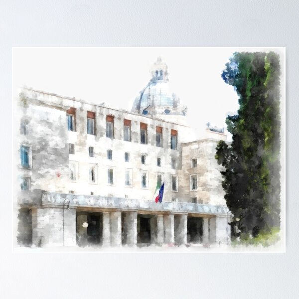 Item preview, Rome: Augusto Imperatore square designed and sold by Giuseppe Cocco.