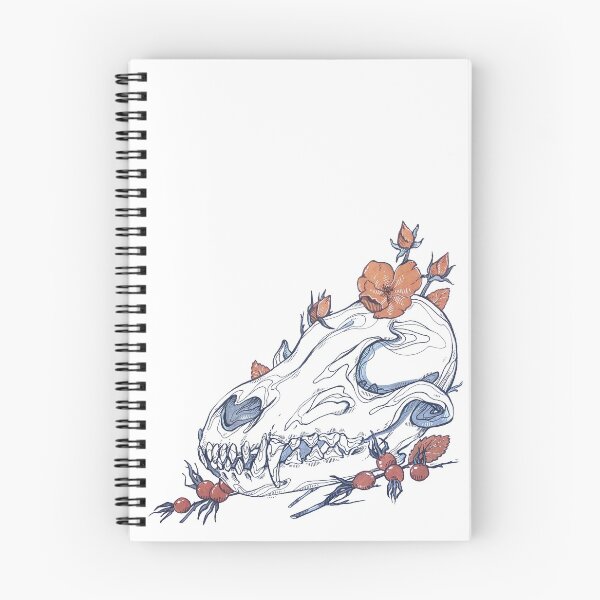 Item preview, MorbidiTea -  Rose Hip with a Red Fox Skull designed and sold by MicaelaDawn.