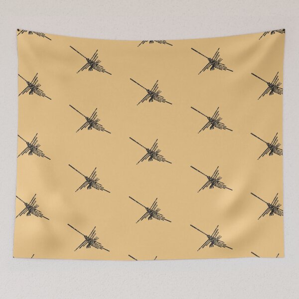 Item preview, Worn Distressed Look Nazca Hummingbird designed and sold by Almdrs.