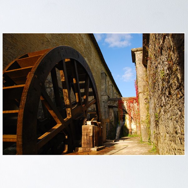 Item preview, Watermill, Fontenay Abbey, Burgundy, France  designed and sold by roumen.