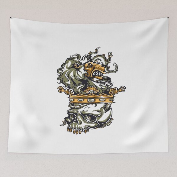 Item preview, LION Skull designed and sold by danielog199.
