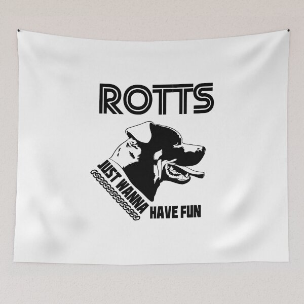 Item preview, Rotts Just Wanna Have Fun - Cute Rottweiler Dog Lover designed and sold by Ding-One.