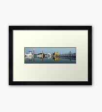 The Golden Temple Wide Shot Framed Print