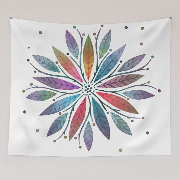Item preview, Fairy Dusk Mandala designed and sold by Marie Funseth.