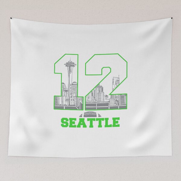Item preview, 12 Seattle American Football designed and sold by Ding-One.