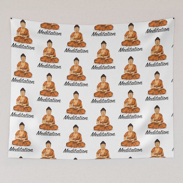 Item preview, Buddha meditation design designed and sold by KleinJenny.