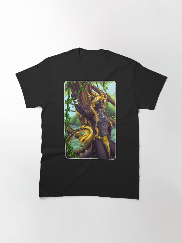 Thumbnail 3 of 7, Classic T-Shirt, Forest Guardian Dragon designed and sold by cybercat.