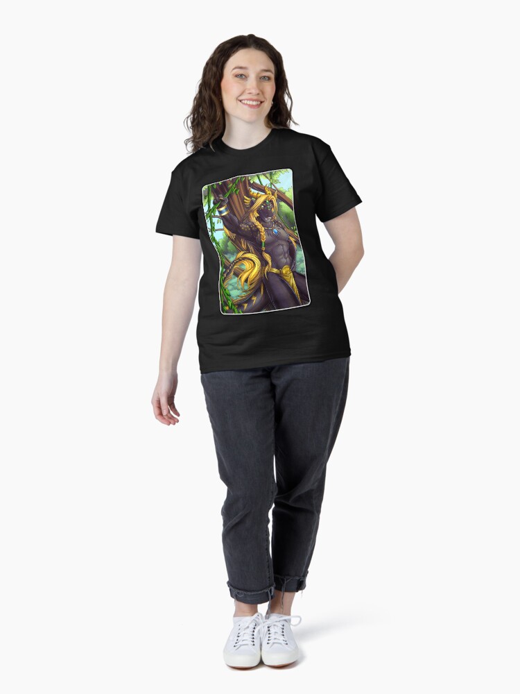 Thumbnail 4 of 7, Classic T-Shirt, Forest Guardian Dragon designed and sold by cybercat.
