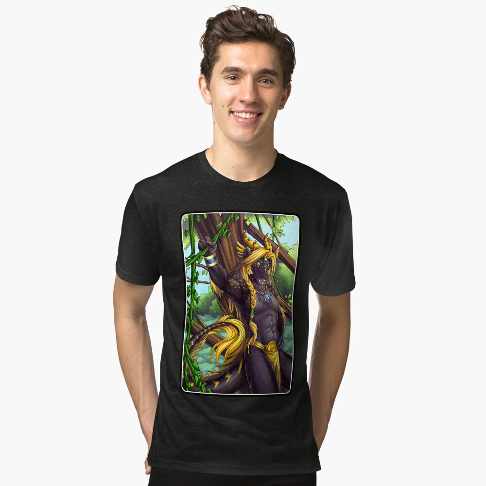 Item preview, Tri-blend T-Shirt designed and sold by cybercat.