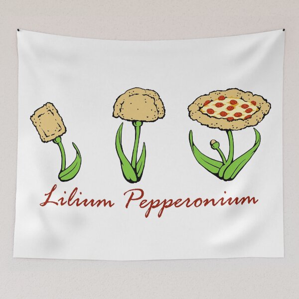 Item preview, Pizza Plant - Lilium Pepperonium designed and sold by kitten-kin.
