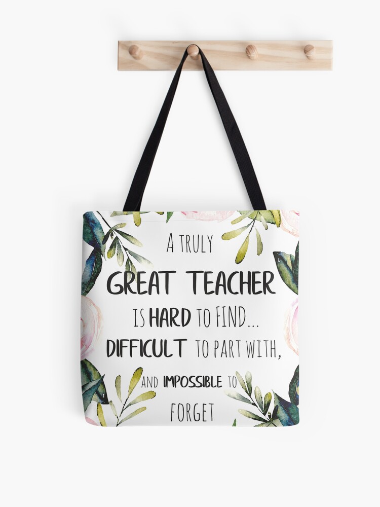 Tote Bag « Grand Cadeau De Professeur / Cadeau D'adieu De Professeur Partir  Idée Cadeau / Appréciation De L'enseignant / Devis De L'école », Par Tanabe  | Redbubble