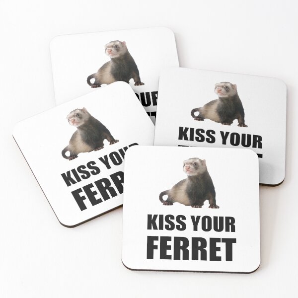 Item preview, Kiss Your Ferret Funny designed and sold by TheBestStore.