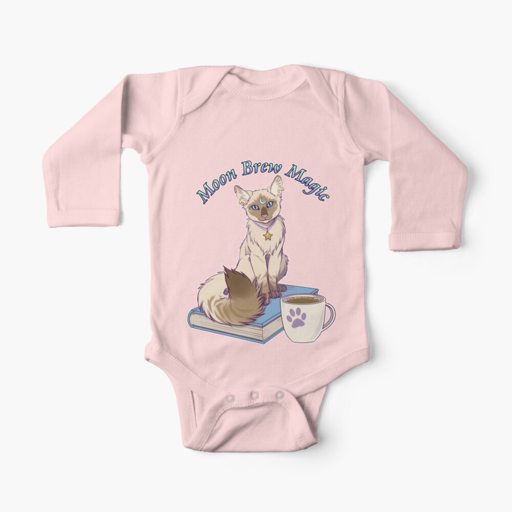 Item preview, Long Sleeve Baby One-Piece designed and sold by cybercat.