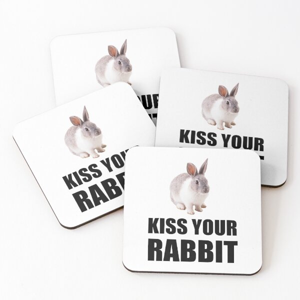 Item preview, Kiss Your Rabbit Funny designed and sold by TheBestStore.