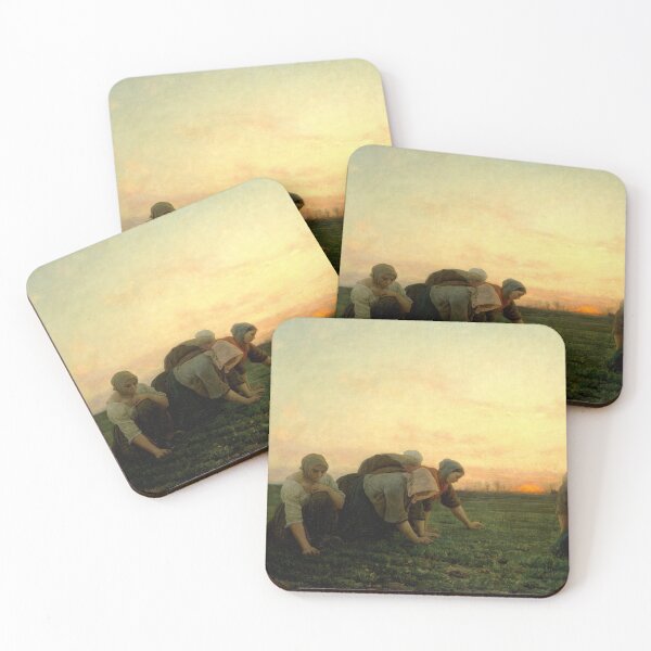 Item preview, Jules Breton - The Weeders designed and sold by DejaVuStudio.