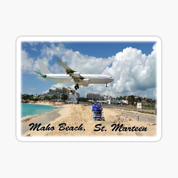 Artikel-Vorschau von Maho Beach St. Marteen Karibik, designt und verkauft von Pam069.