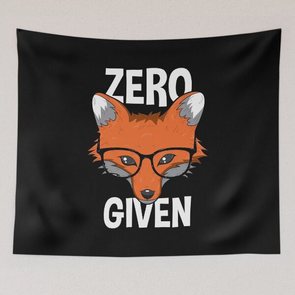Item preview, Zero Fox Given funny pun Nerds designed and sold by BornDesign.