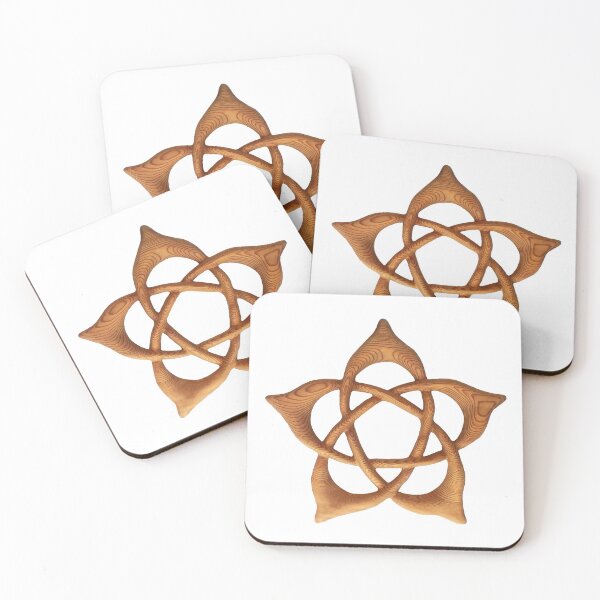 Item preview, Lotus Flower Pentacle, Hidden Pentacle, Flower Pentagram, Svadhisthana Chakra designed and sold by SignsOfSpirit.