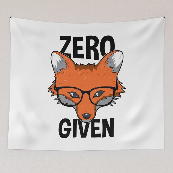 Item preview, Zero Fox Given funny pun Nerds designed and sold by BornDesign.
