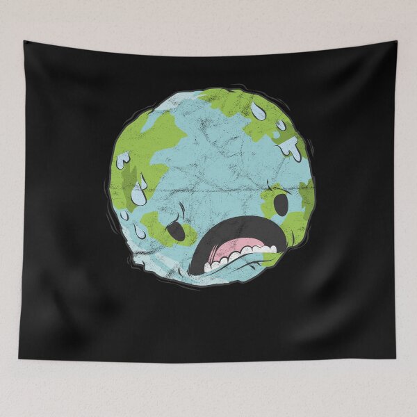 Item preview, Earth in Pain Save the Earth Vintage designed and sold by alexngn.