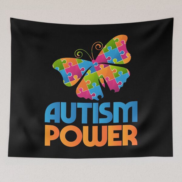 Item preview, Autism butterfly unfolding designed and sold by emphatic.
