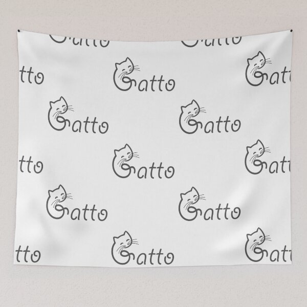 Item preview, Gatto Cat designed and sold by Wannabe Art.