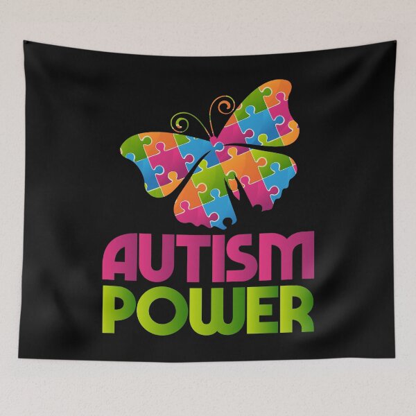 Item preview, Autism butterfly unfolding designed and sold by emphatic.